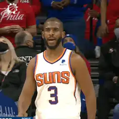 Chris Suns player looks confused