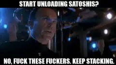 Start Unloading Satoshis Keep Stacking