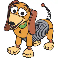 Slinky Dog from Toy Story