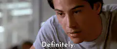 Keanu Reeves Definitely