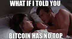What if I told you Bitcoin has no top