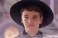 Boy sees ghost in window