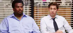 Dwight and Stanley rock paper scissors