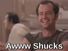 Awww Shucks Jack Nicholson