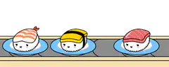 kawaii sushi conveyor belt