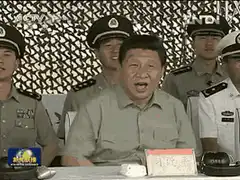 Xi Jinping clapping