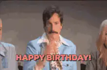 Ron Burgundy Happy Birthday