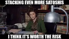 Sophia Loren Stacking Satoshis Worth The Risk