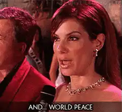 Sandra Bullock World Peace
