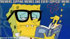 Spongebob zapping memes