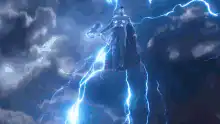 Thor summons lightning
