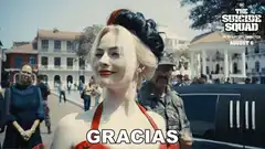 Harley Quinn says gracias