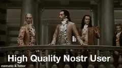 Alexander Hamilton High Quality Nostr User
