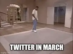 Will Smith Confused Twitter in March