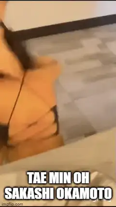 Woman gets hair pulled on floor