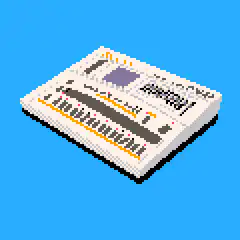 pixel art music mixer
