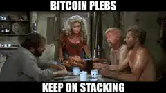 Bitcoin Plebs Keep On Stacking