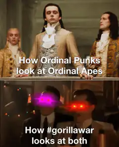 How Ordinal Punks look at Ordinal Apes