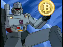 Megatron and Starscream Bitcoin