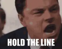 Leonardo DiCaprio Hold The Line