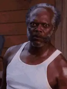 Samuel L. Jackson wide eyes