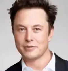 Elon Musk smiling and talking