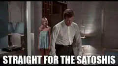 Straight for the Satoshis