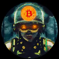 Cyberpunk Bitcoin Soldier