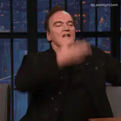 Quentin Tarantino slapstick