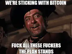 We're Sticking With Bitcoin The Plan Stands