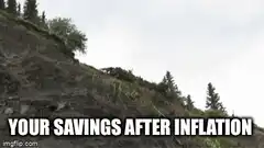 Your savings after inflation