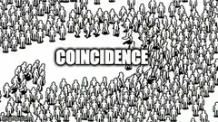 Coincidence crowd parting