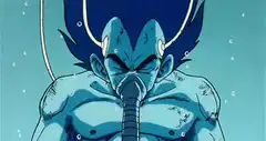 Frieza breathing underwater