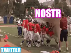 football team huddle under sheet