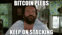 Bitcoin Plebs Keep On Stacking
