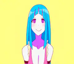 Nakano Itsuki smiling and posing