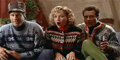 Home Alone 2 Christmas Sweaters Laughing