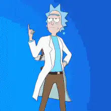 Rick Sanchez dancing