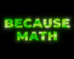 Green pixelated text animation