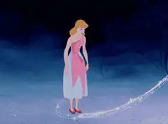 Cinderella's dress transformation