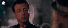 Sylvester Stallone and Jimmy Smits face off