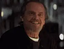 Jack Nicholson creepy smile