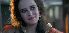 Eva Green smirking