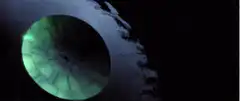 Death Star laser charging and firing