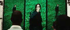 Katniss Everdeen salute on screen