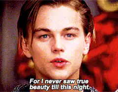 Leonardo DiCaprio beauty till this night