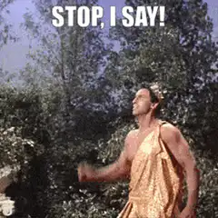 Stop I Say Charlton Heston