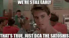 We're Still Early Just DCA The Satoshis