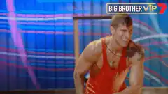 Big Brother VIP contestant exhausted on sand
