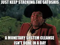 Just Keep Stacking the Satoshis